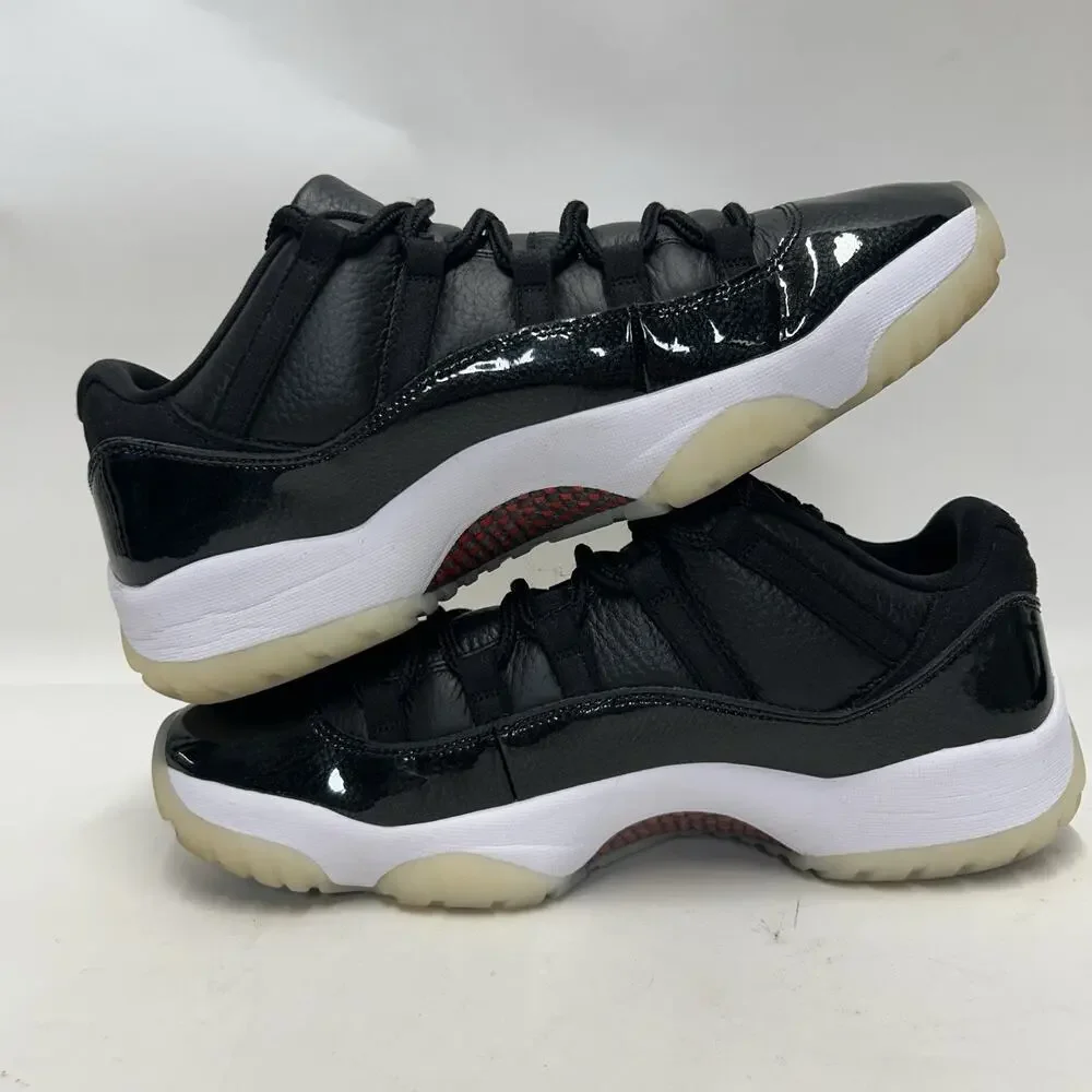 Nike Air Jordan 11 Retro Low “72-10/Black White” AV2187-001